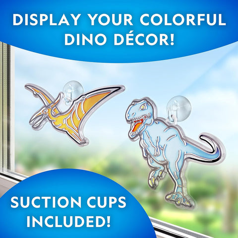 Blue Marble National Geographic Glow In The Dark Dinosaur Stained Glass Art Kit |Blue Marble In Lebanon