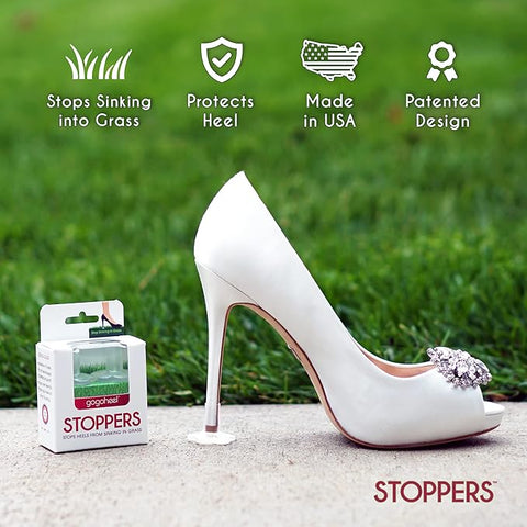 GoGo Heel STOPPERS Protectors Stops Sinking into Grass | GoGo Heel In Lebanon