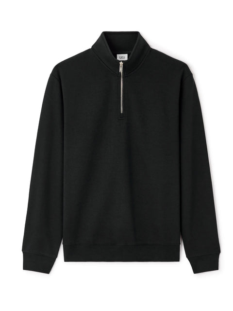 Celio Men’s Black Half-Zip Sweatshirt | Celio in Lebanon