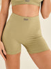 Sinsay Women’s Green Seamless Ribbed Shorts | Sinsay in Lebanon