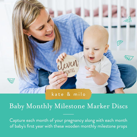 Kate & Milo Baby Monthly Milestone Marker Discs | Kate & Milo In Lebanon