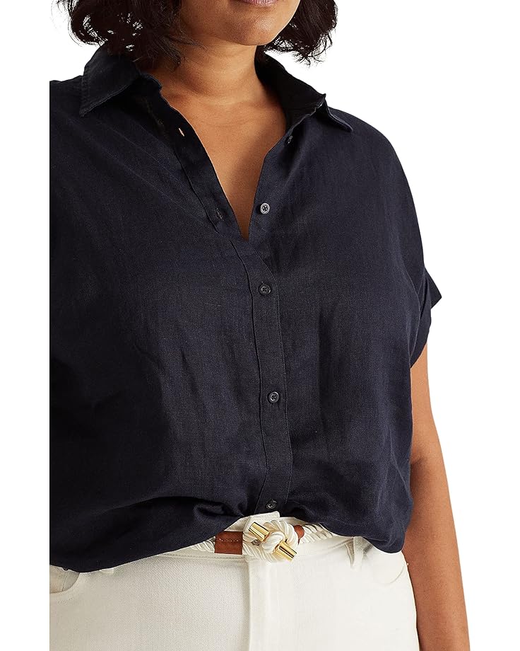 Lauren Ralph Lauren Women's Navy Shirt | Lauren Ralph Lauren In Lebanon