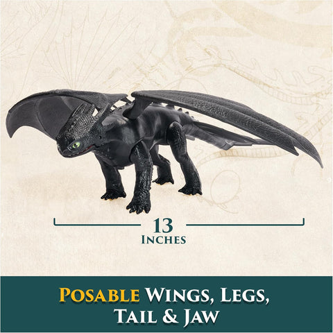 DreamWorks Dragons, Battle Dragons, Plasma Sounds Night Fury, 13” Action Figure | DreamWorks Dragons In Lebanon