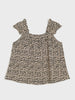 Sinsay Baby Girls’ Brown Leopard Print Ruffle T-Shirt | Sinsay in Lebanon