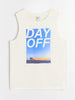 Sinsay Men's White Printed Tank Top | Sinsay In Lebanon