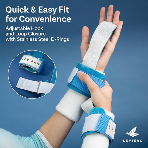 Leviero Women's Aqua Gymnastics Dowel & Soft Leather Grips Set | Leviero In Lebanon