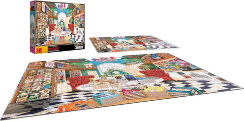 RoseArt Kodak Premium Brandon's Bookstore 3000 Piece Jigsaw Puzzle|RoseArt In Lebanon