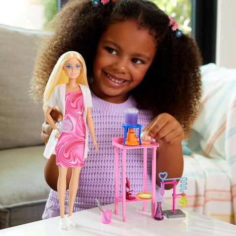 Barbie Scientist Doll and Accessories with Blonde Fashion Doll|Barbie In Lebanon