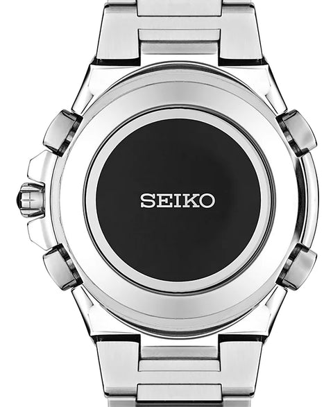 Seiko Men's Solar Chronograph Coutura Stainless Steel Bracelet Watch 45mm | Seiko In Lebanon