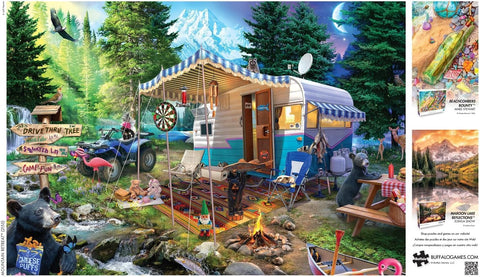 Buffalo Games Jeff Haynie Mountain Retreat 2000 Piece Jigsaw Puzzle for Adults | Buffalo Games In Lebanon