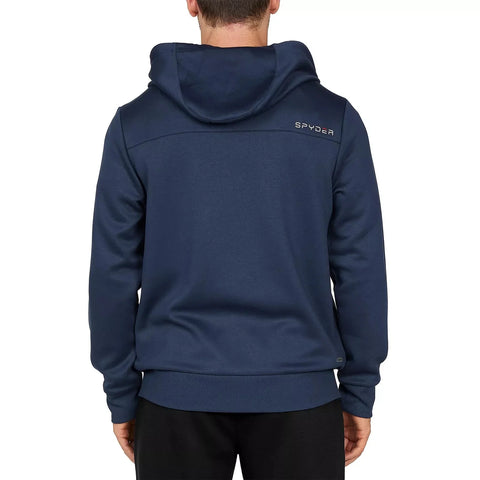Spyder Active Men's Navy Full Zip Hoodie Jacket | Spyder Active In Lebanon