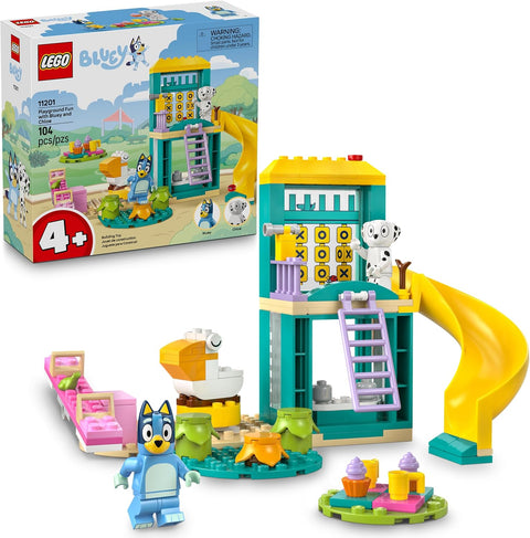 Lego Bluey Playground Fun with Bluey and Chloe Sensory Building Blocks|Lego In Lebanon