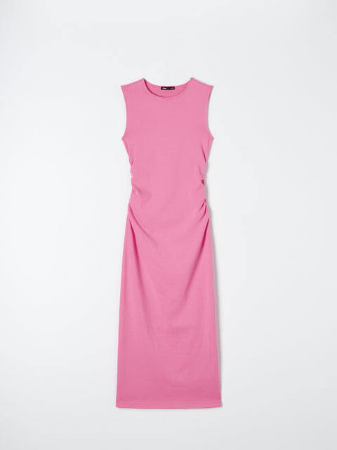 Sinsay Women's Hot Pink sleeveless Dress   |Sinsay  in Lebanon