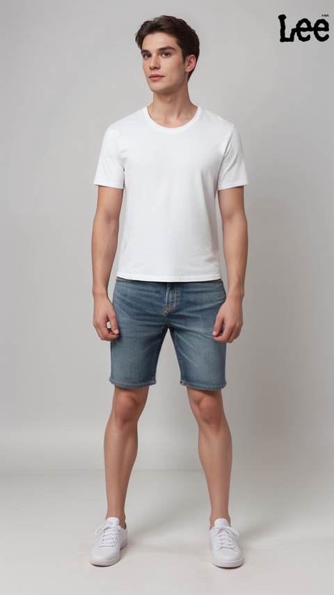 Lee 902 Men's Blue Denim Regular Short | Lee in Lebanon