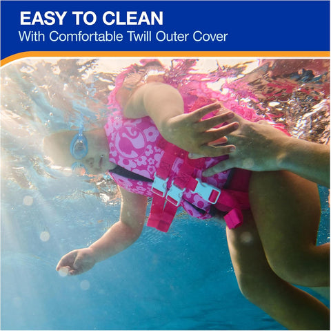 SwimWays Barbie - Kids Pink Life Vest - 33-55 lbs | SwimWays In Lebanon