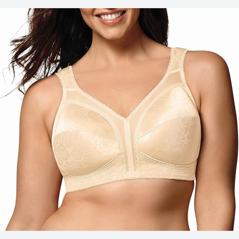 Playtex Women's Natural 18 Hour Original Comfort Strap Full Coverage Bra
