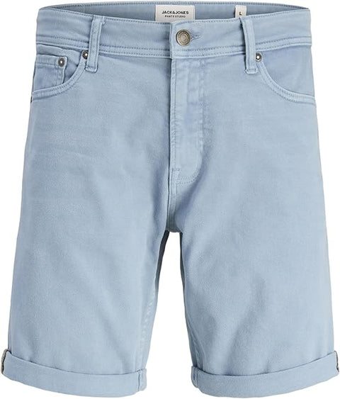 Jack & Jones Men's Washed Blue Jpstrick Ethan Icon Shorts  |Jack & Jones in Lebanon