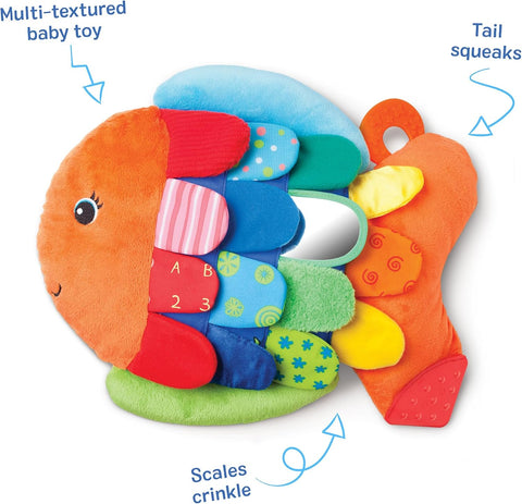 Melissa & Doug K’s Kids Multicolor Soft Baby Book Flip Fish Plush | Melissa & Doug In Lebanon