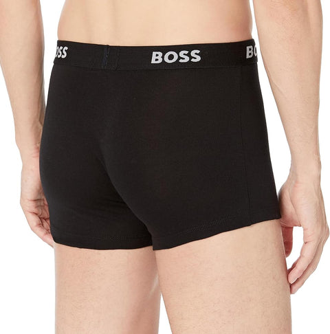 Boss Men's Black 5-pack Authentic Cotton Trunks | Boss In Lebanon