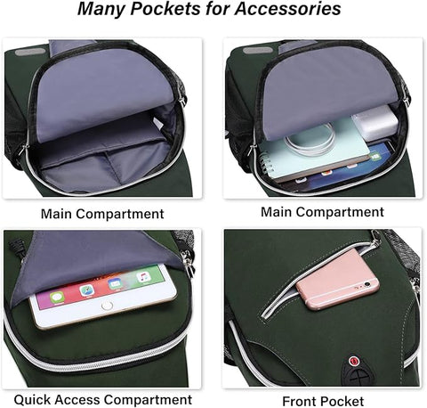 MOSISO Sling Backpack, Multipurpose Crossbody Shoulder Bag | MOSISO In Lebanon