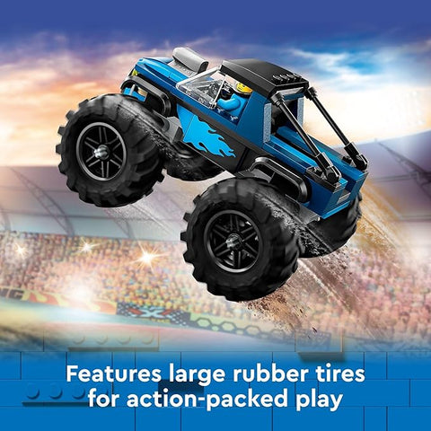 Lego City Blue Monster Truck Off-Road Toy | Lego In Lebanon