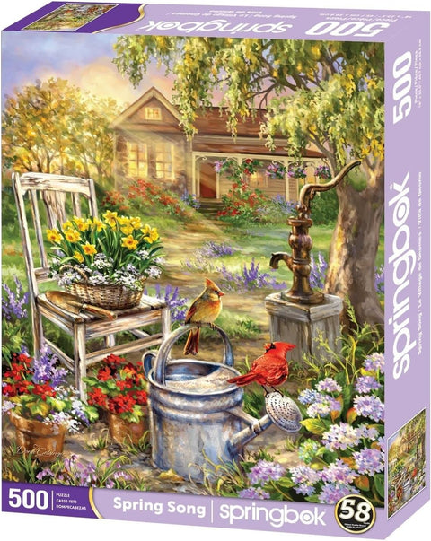 Springbok's 500 Piece Jigsaw Puzzle Spring Song | Springbok's In Lebanon