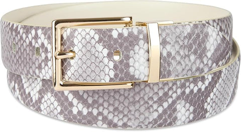 Calvin Klein Women's Gray/White Reversible  Belts  |Calvin Klein   in Lebanon