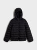 Sinsay Girls' Black Hooded Puffer Jacket | Sinsay in Lebanon