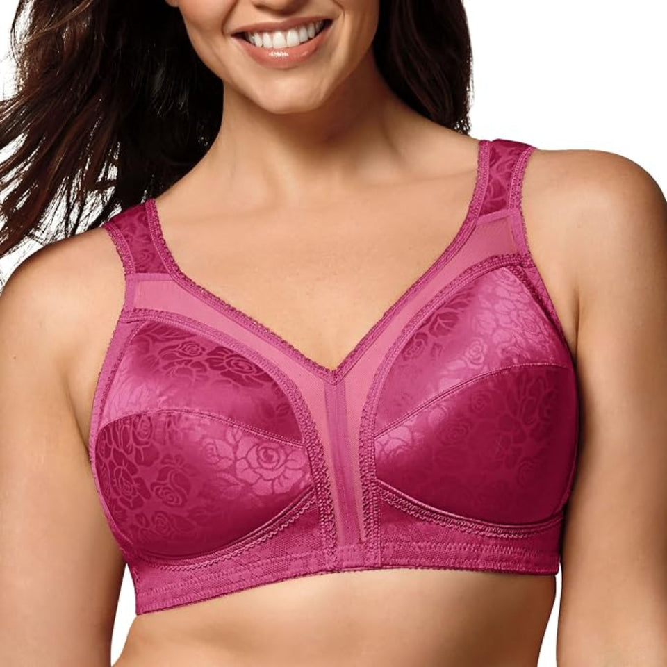 Playtex Women's Plum 18 Hour Original Comfort Strap Wire Free Bra