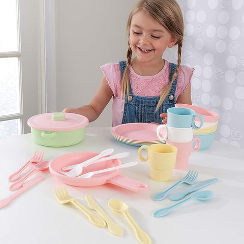KidKraft 27-Piece Pastel Cookware Set | KidKraft In Lebanon