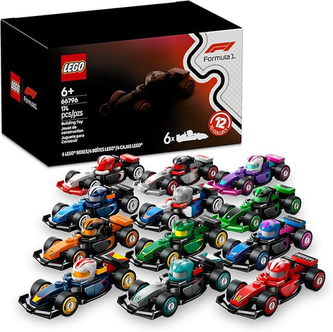 Lego 6 Pack F1 Collectible Race Cars | Lego In Lebanon