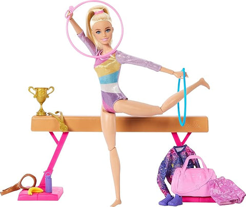 Barbie Gymnastics Blonde Fashion Doll & Accessory | Barbie In Lebanon
