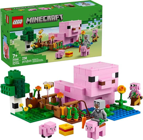 Lego Minecraft The Baby Pig House Toy Figures and Playset | Lego In Lebanon