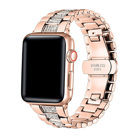 Posh Tech Women's Rose Gold Kristina Band for Apple Watch |Posh Tech In Lebanon