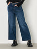 Sinsay Women's Dark Blue Denim Culottes Jeans | Sinsay In Lebanon