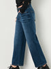 Sinsay Women's Dark Blue Denim Culottes Jeans | Sinsay In Lebanon