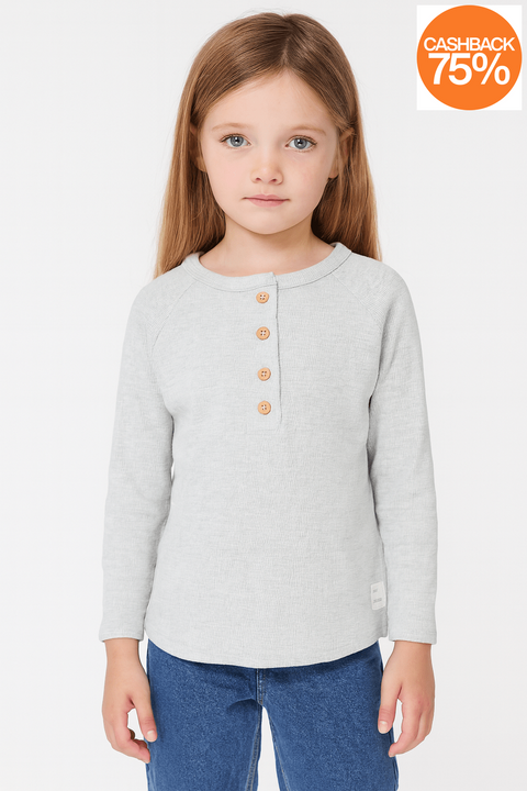 Cotton-On Girl's Light Gray Sweatshirt |Cotton-On In Lebanon