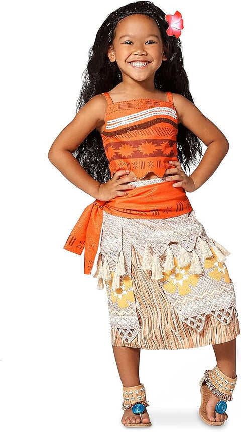 Disney Girl's Orange Moana Top | Disney In Lebanon