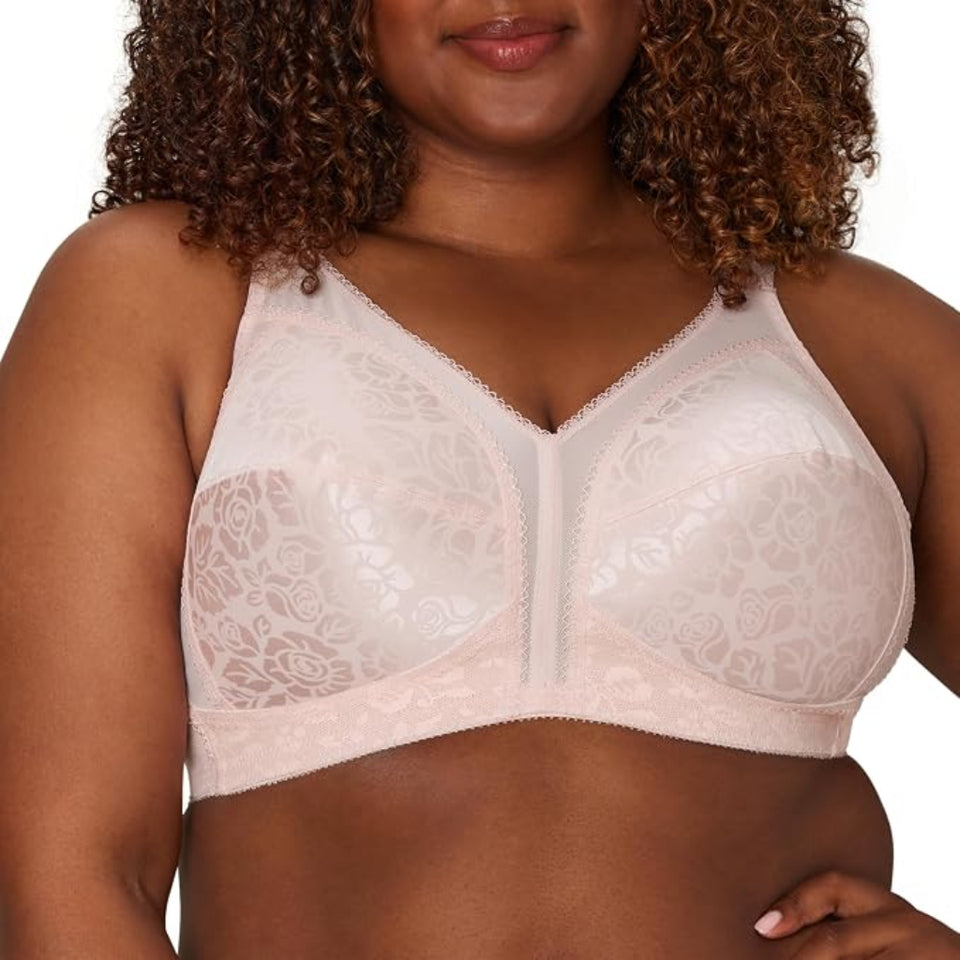 Playtex Women's Light Pink 18 Hour Original Comfort Strap Wire Free Bra