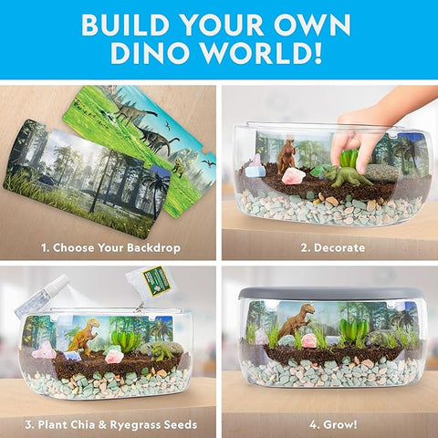 National Geographic Blue Marble Light Up Terrarium Dinosaur Toy for Kids | Blue Marble In Lebanon