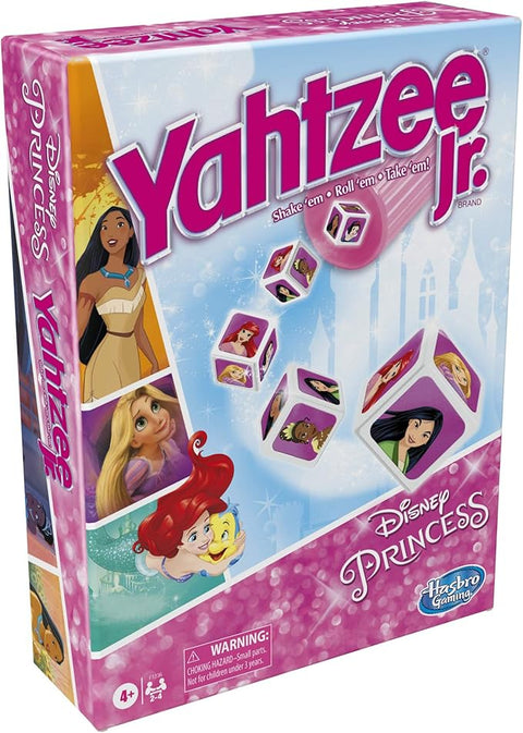 Hasbro Gaming Yahtzee Jr.: Disney Princess Edition Board Game | Hasbro Gaming In Lebanon