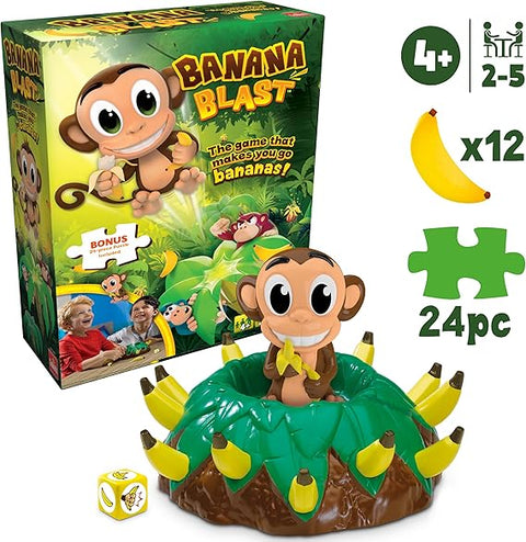 Goliath Banana Blast Pull The Bananas Until The Monkey Jumps Game 24pc Puzzle | Goliath In Lebanon