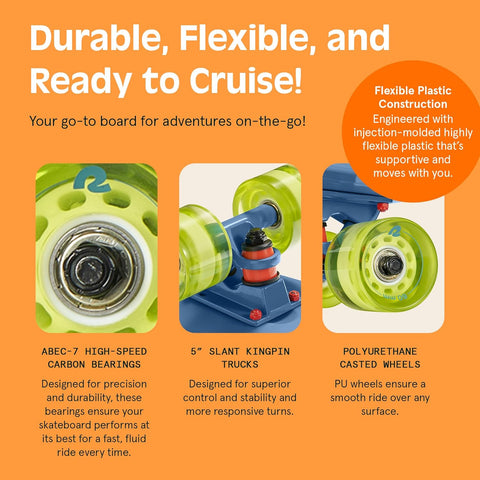 Retrospec Quip Mini Cruiser Skateboard 22.5" | Retrospec In Lebanon