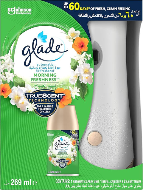 Glade Automatic Freshener Morning Freshness 269ml | Glade In Lebanon