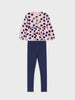 Sinsay Girl's 2-Piece Set Pink & Navy AYA