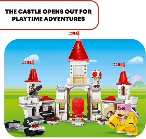 Lego Super Mario Battle With Roy At Peach’s Castle | Lego In Lebanon