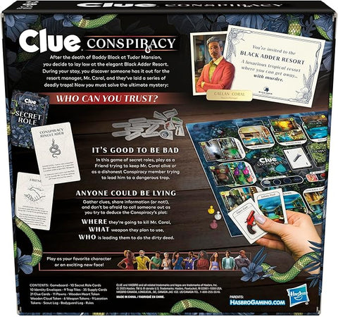 Hasbro Gaming Clue Conspiracy Mystery Game | Hasbro Gaming In Lebanon
