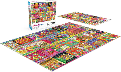Buffalo Games Aimee Stewart Retro Album Covers 1000 Piece Jigsaw Puzzle|Buffalo Games In Lebanon