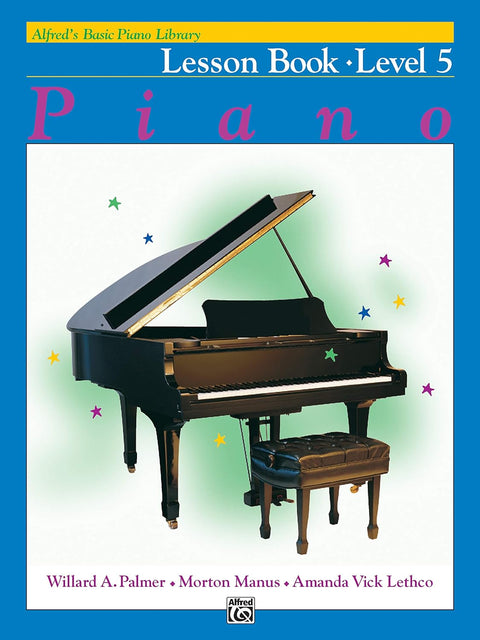 Alfred's Basic Piano Library Lesson Book - Level 5 | Alfred's In Lebanon
