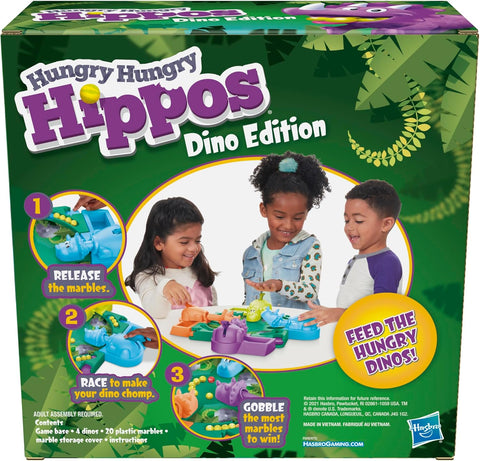 Hasbro Gaming Hungry Hungry Hippos Dino Edition Board Game | Hasbro Gaming  In Lebanon